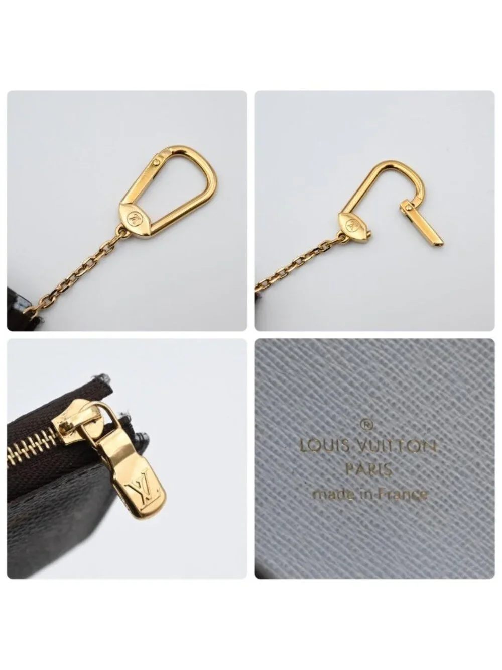 Louis Vuitton Monogram Porte Cles Noah Coin Case Key Brown